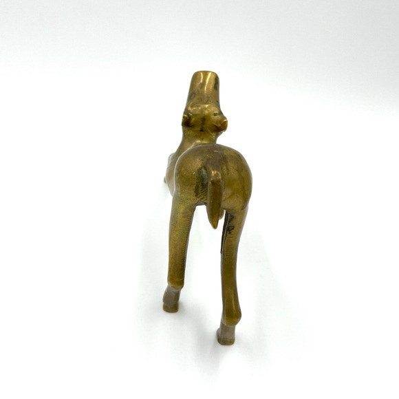Brass Sculpture Figurine Home Decor 8” - Picture 4 of 11